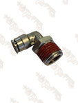 3/8" Hose 1/2" NPT 90 Deg Push-to-Connect