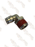 3/8" Hose 1/2" NPT 90 Deg Push-to-Connect