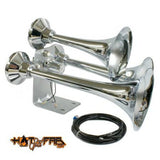 Air Horn Triple Trumpet - Hot Spot Fab