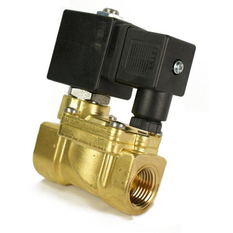ODE Brass 3/8 Solenoid Air Valve