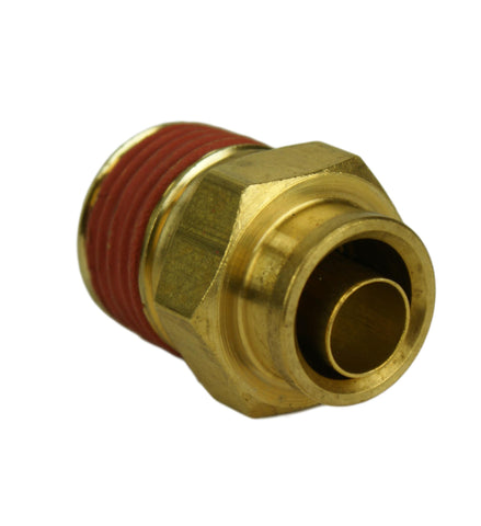 3/8" Hose 3/8" NPT Straight Push-to-Connect - Hot Spot Fab