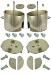 58-64 Impala Bolt-On Rear Bracket Kit - Hot Spot Fab