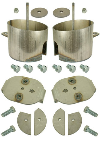 58-64 Impala Bolt-On Rear Bracket Kit - Hot Spot Fab